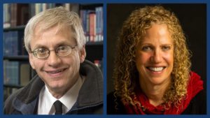 Professional headshots of Fellows Harold Pollack and Rona L. Levy pictured left to right.