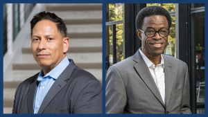 Professional headshots of Drs. Vincent Guilamo-Ramos and Waldo E. Johnson Jr.